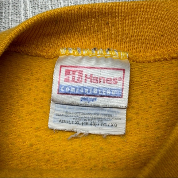 Vintage 90s University of Michigan Wolverines Sweatshirt Sz Men's XL - Picture 3 of 8